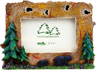 Wilcor Bear Tracks 4 x 6 Picture Frame