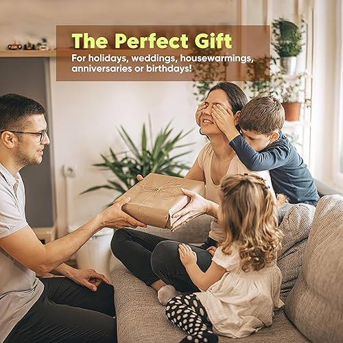 Miniatura 7 de Tabla de cortar de fibra de madera para cocina, alta densidad, no porosa, sin BPA, tabla de cortar reversible, apta para lavavajillas, tabla de