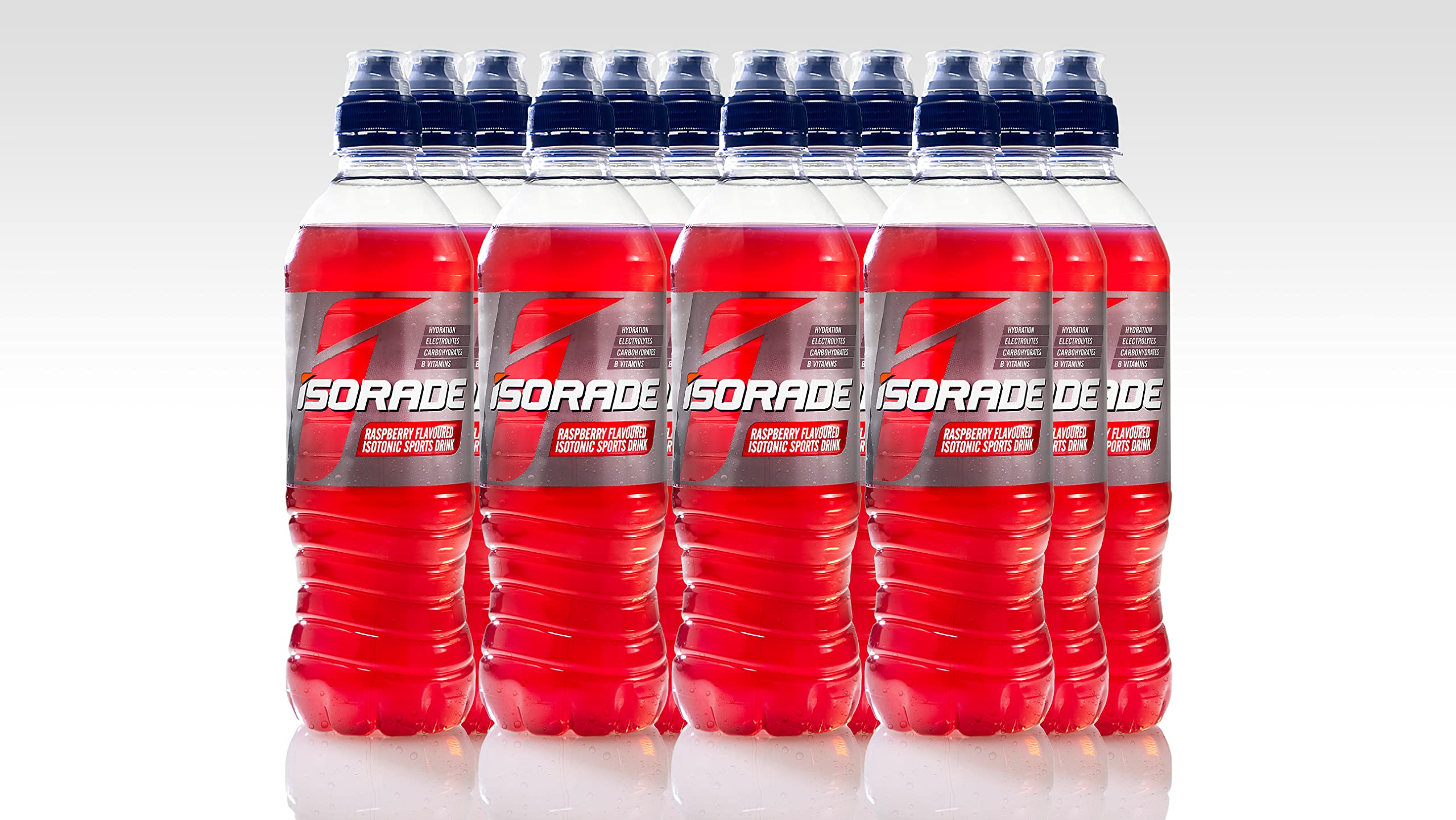 Buy ISORADE Raspberry Isotonic Sports Drink Multipack, 12 x 500ml