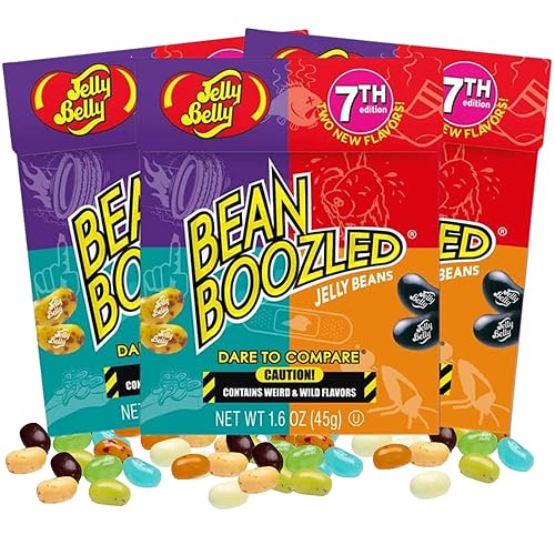 Miniatura 8 de Caja abatible de Navidad 2022 Travieso o bonito frijoles de gelatina Boozled de 5 edición cajas individuales de dulces para regalos y rellenos de