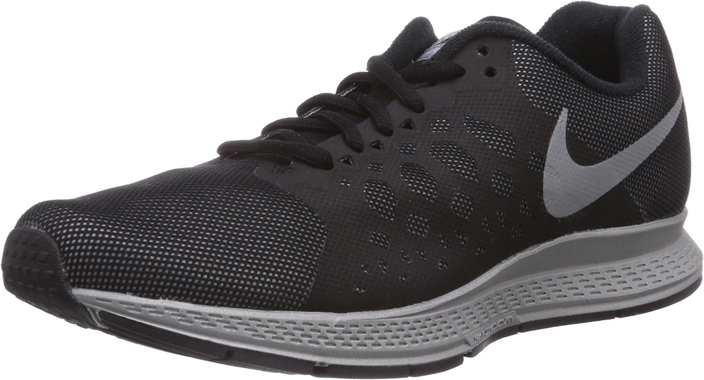 Nike Women's Zoom Pegasus 31 Flash Black/Reflect Silver Running Shoe 8 Women US