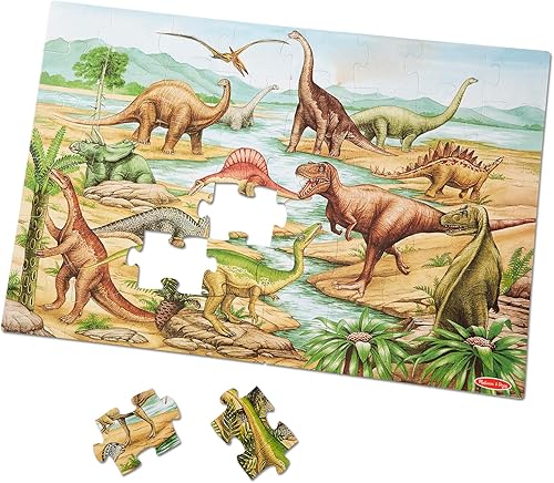 Miniatura 4 de Rompecabezas de dinosaurios 48piezas 2x3pies