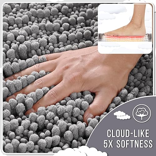 Miniatura 4 de Yimobra - Tapete corredor para baño, habitación de niños, dormitorio, sala de estar y hogar, suave, largo y grueso, superabsorbente y