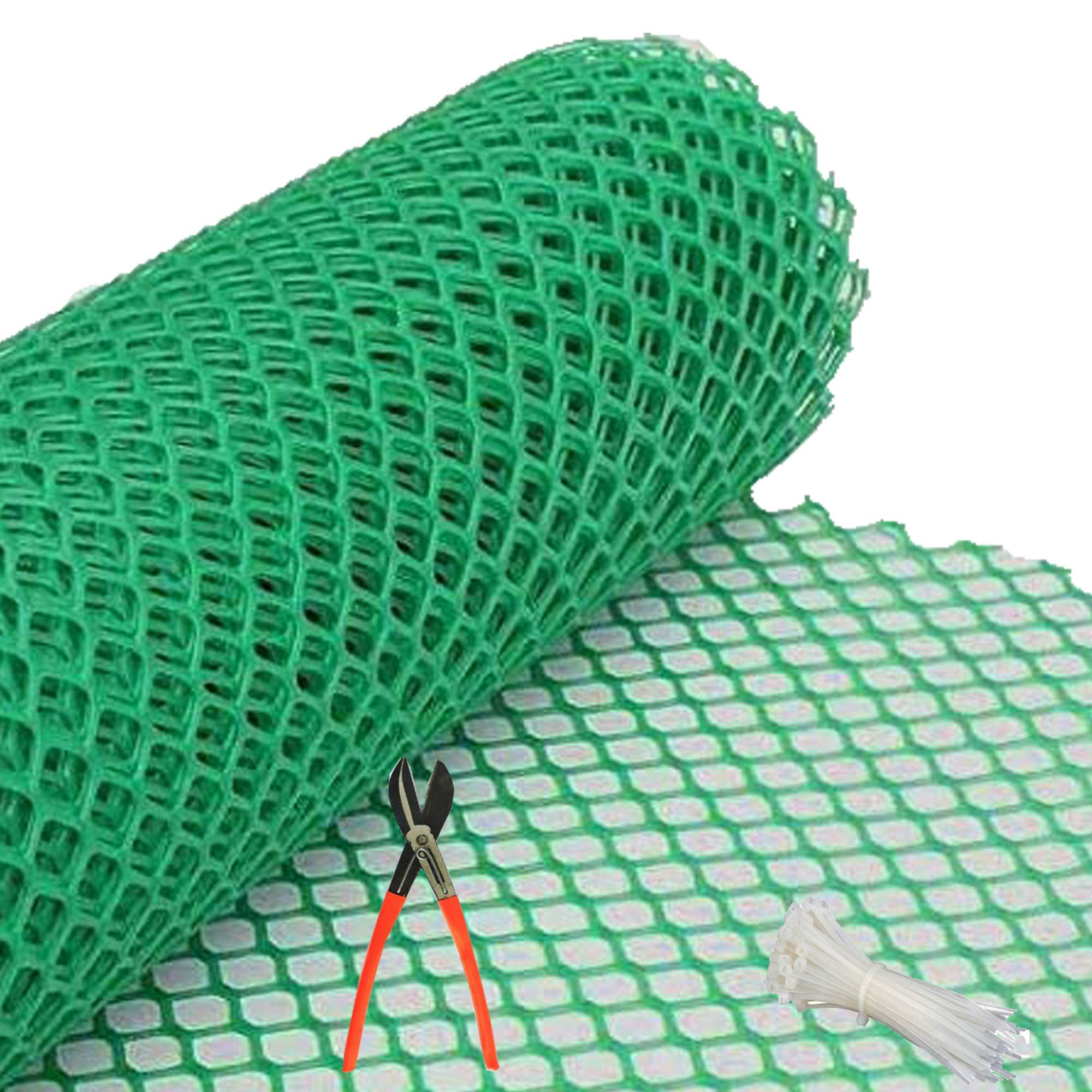 RED WIND Garden Fencing Net/Bird net PVC Virgin HDPE 1 Year Guarantee (6feet Height/15feet Length) UV Stabilized Heavy 800GSM Anti Bird Net Green Color with Free 1 Cutter,100 PVC Tags Model NO:55 (B086CB9BPP) Amazon Price History, Amazon Price Tracker