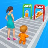 Good Mom & Bad Mom: 3D Runner Game with Choices & Challenges