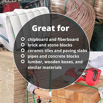 IDL Packaging Ultimate 5/8 x 800' Polyester (PET) Strapping Kit, 1400 lbs Break Strength Portable Banding Kit with 3-in-1 Combination Tool Enough Strapping and Seals for 400 Uses Before Refill