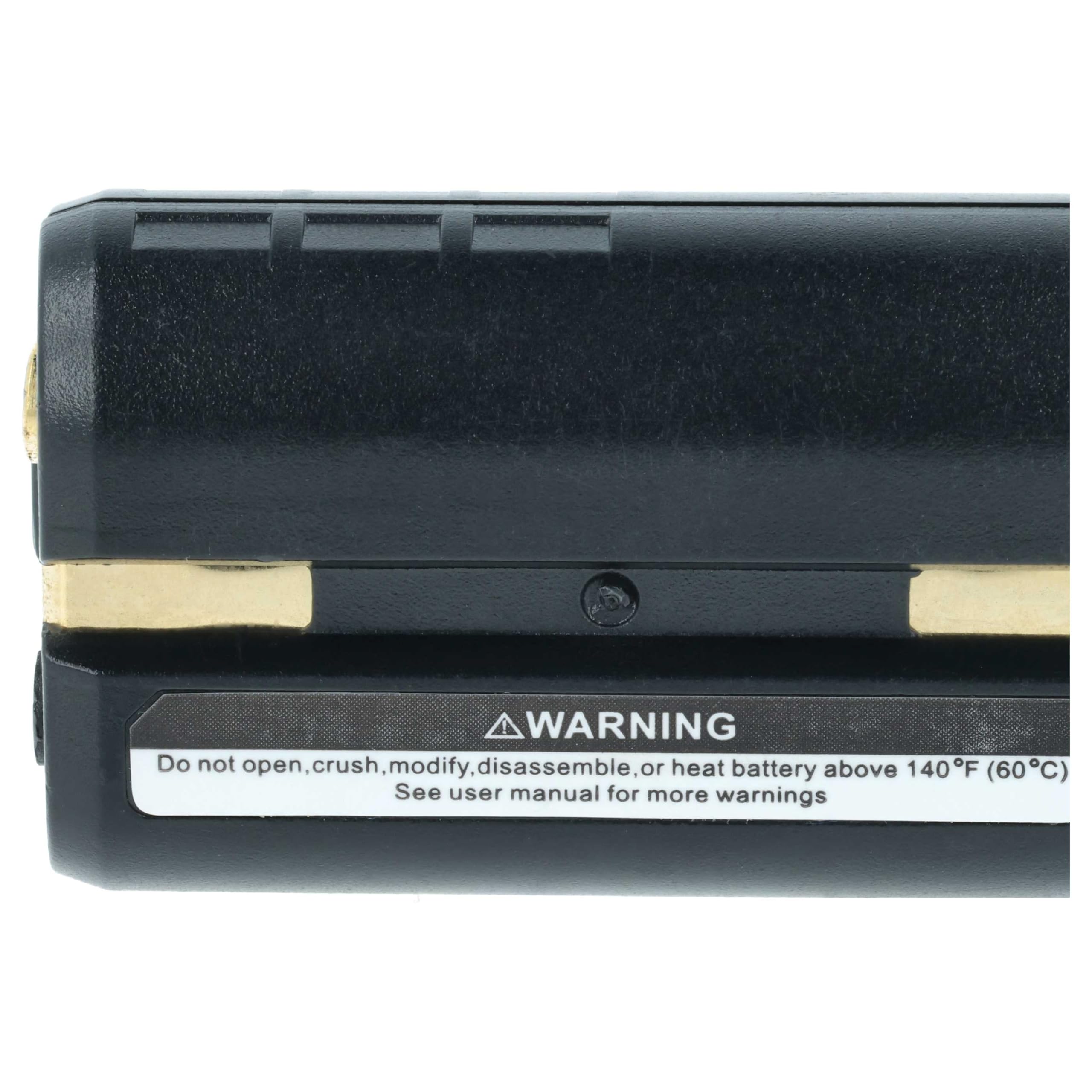 vhbw Batería reemplaza Shure SB900A, SB900B, SB900C, 95A42465, SB900 para Sistema Radio, transmisor Digital (1300 mAh, 3,7 V, Li-Ion)