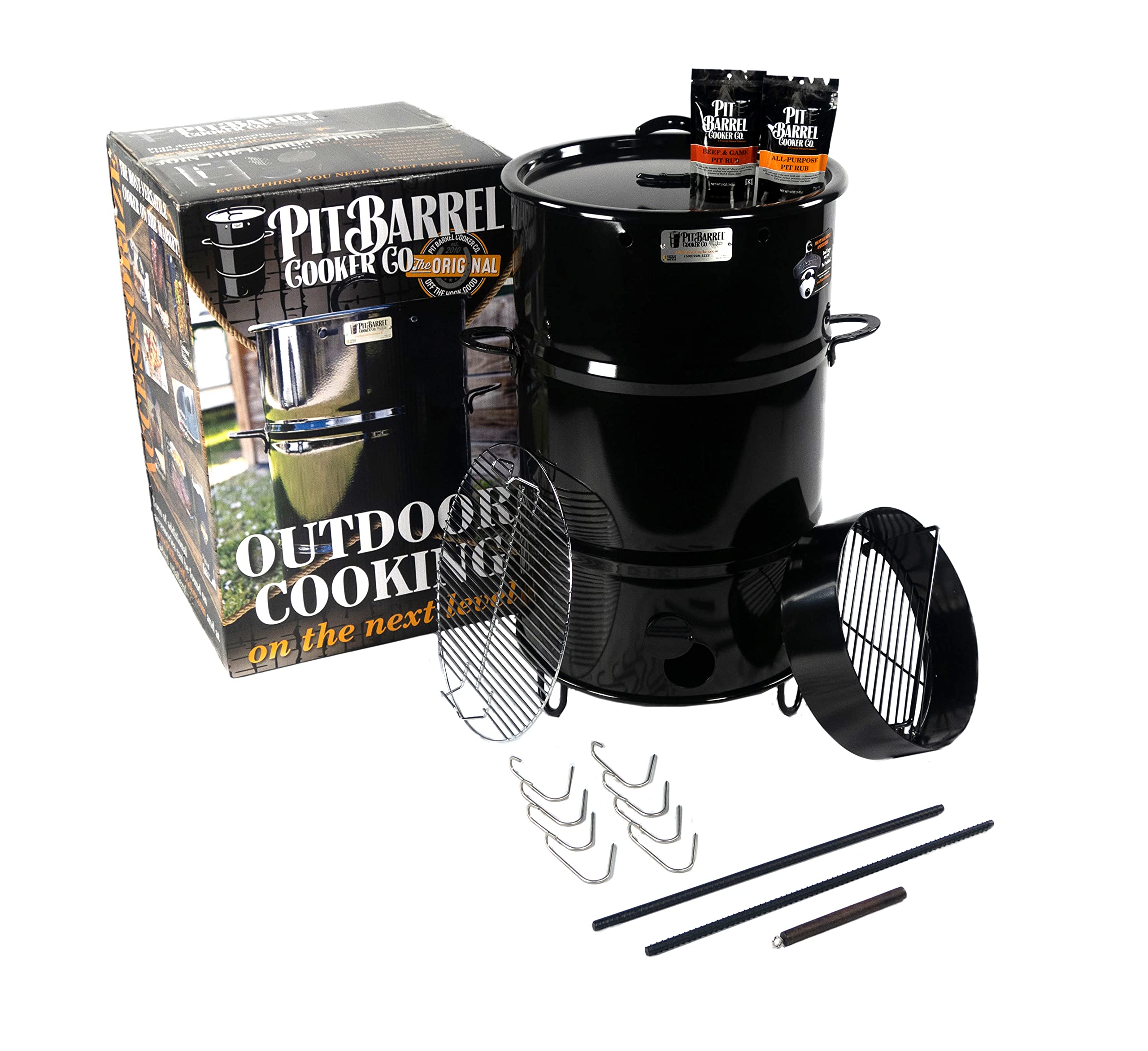181/2 in. Classic Pit Barrel Cooker Package Buy Online in United Arab