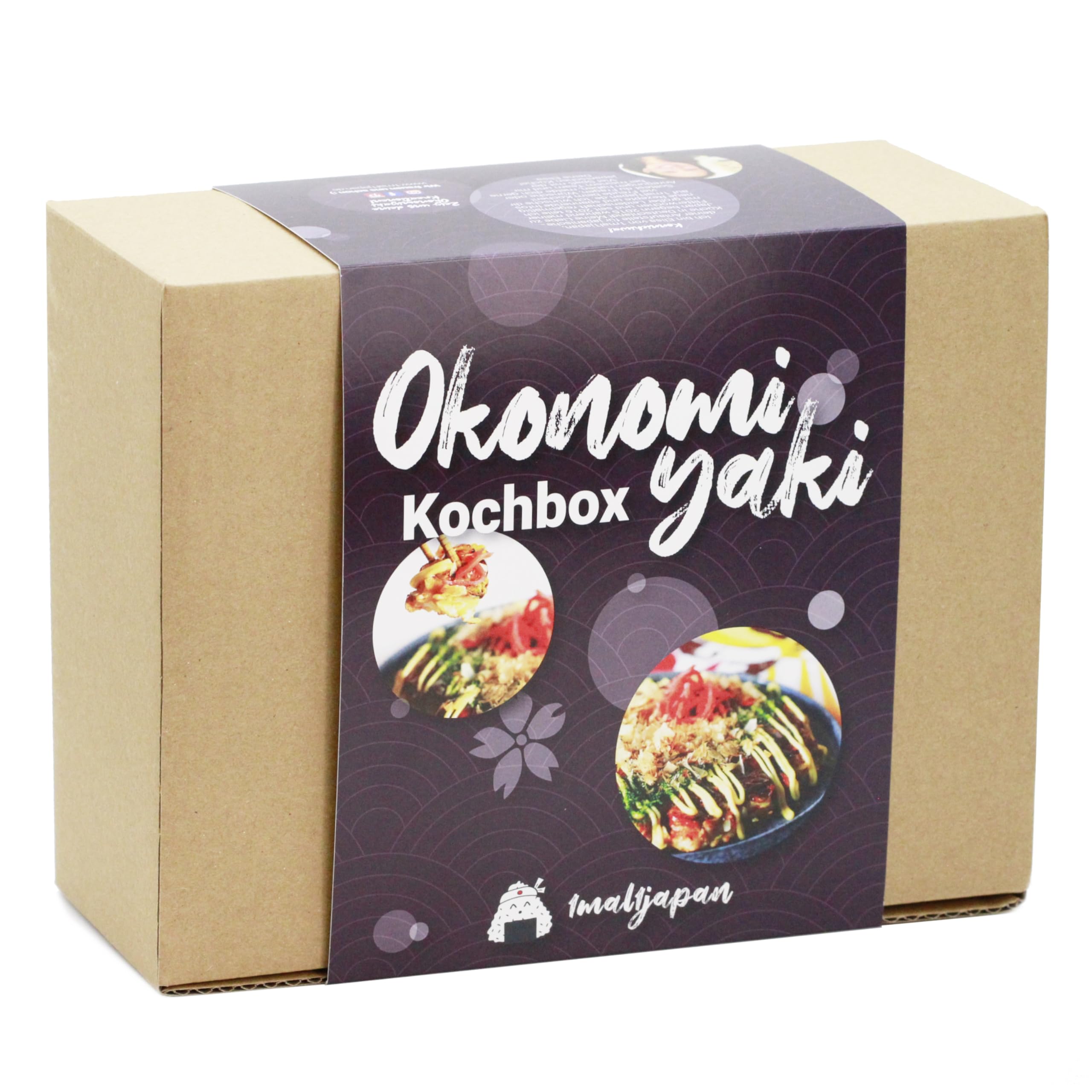 Okonomiyaki Kochset 7-teilig für japanische Pfannkuchen mit Anleitung