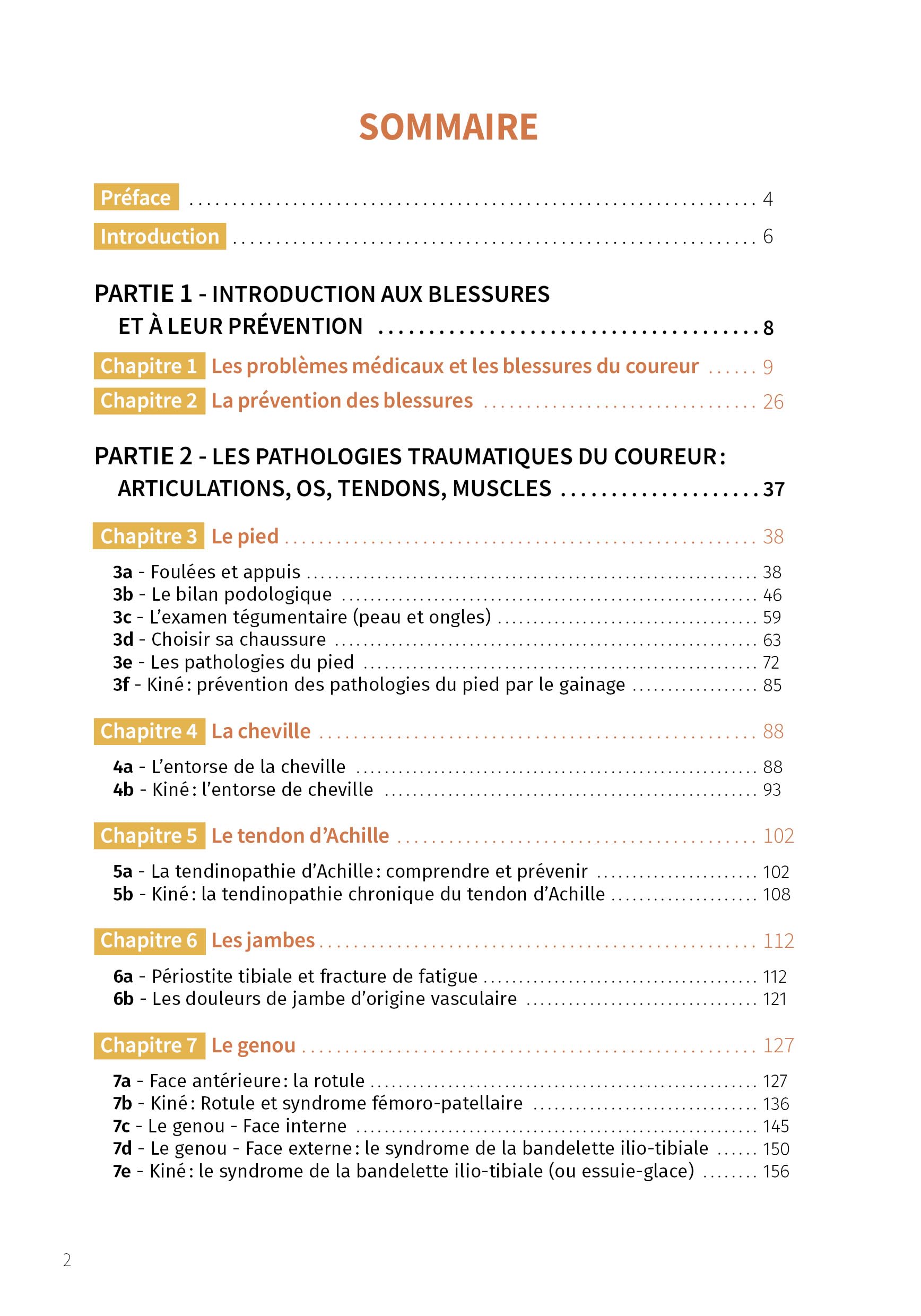 RUNNING, TRAIL : OBJECTIF ZÉRO BLESSURE - PRÉVENIR, REPÉRER ET PRENDRE EN CHARGE LES DIFFÉRENTES PATHOLOGIES DU COUREUR 2E ÉDITION