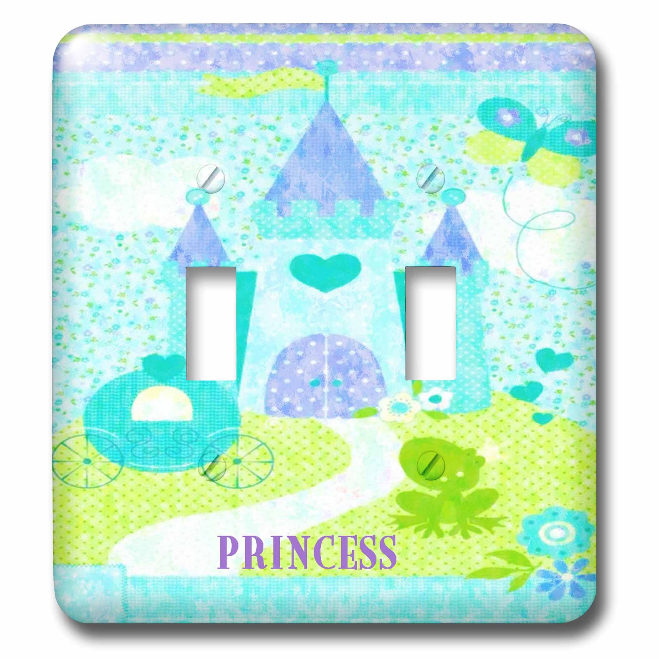 Double interrupteur à bascule Princess Castle aux finitions graphiques d'exception - 3