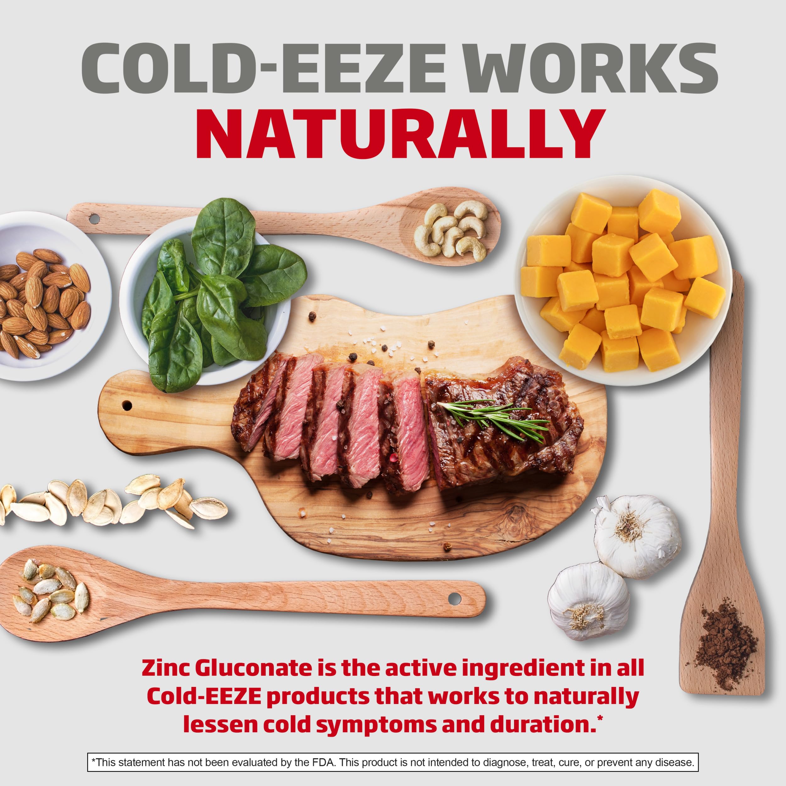 Cold-Eeze Soft-Center Honey Lemon Zinc Lozenges, 25 Count — Amazon image 2