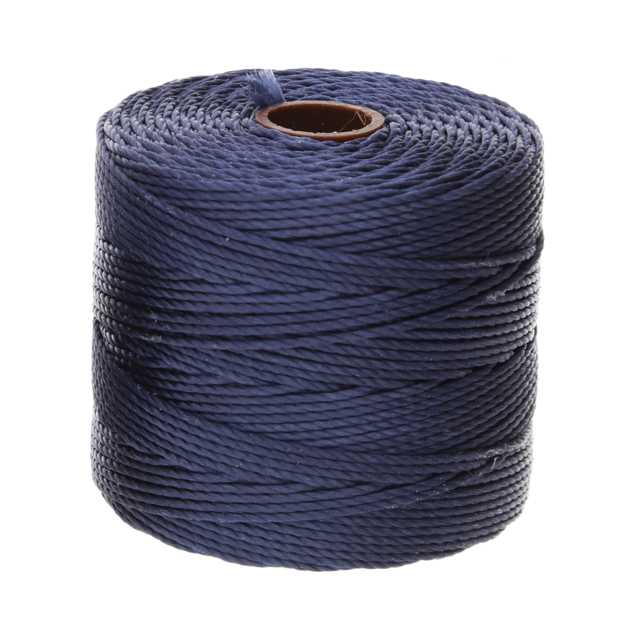 Cordón de nailon azul marino de 5 mm para abalorios y micromacramé