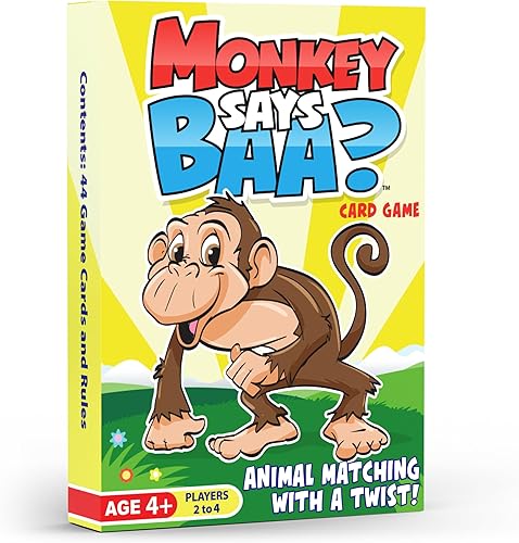 Miniatura 7 de Monkey Says Baa? - Juego de emparejamiento de animales para niños de 4 años en adelante | Divertidas actividades de aprendizaje preescolar con