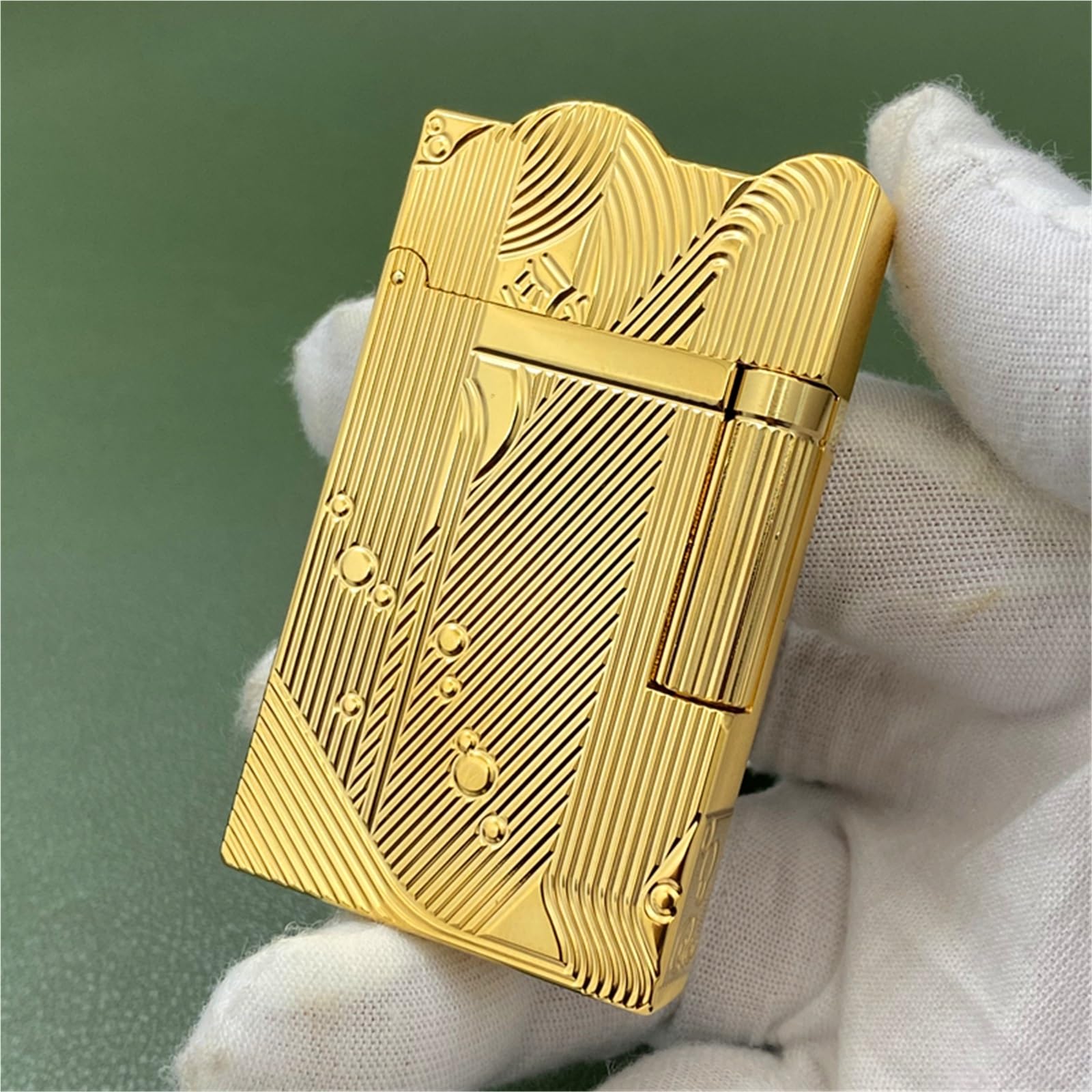 Mechero de queroseno vintage con diseño de cobre para hombres, para papá o marido, no incluye combustible, complemento perfecto para la colección