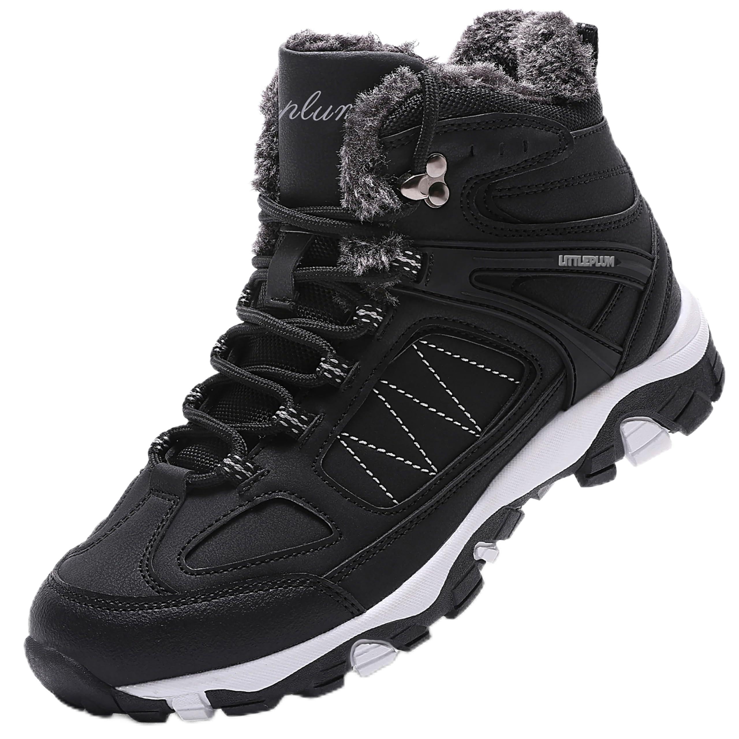 ASHION Bottes Femme Chaussures Coton Bottines Hiver trekking Bottes de Neige,