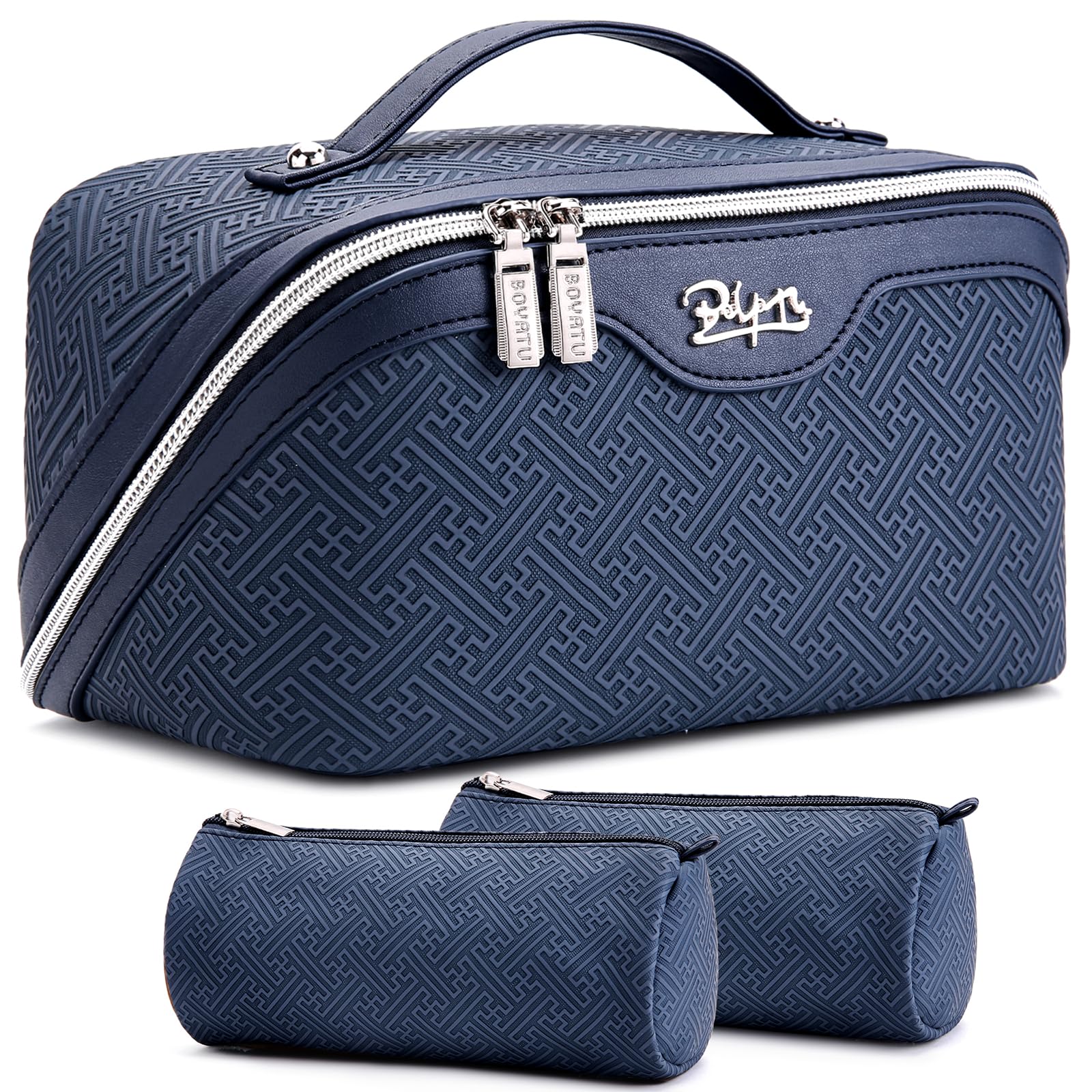 BOYATU Roman Column Texture Makeup Bag Set