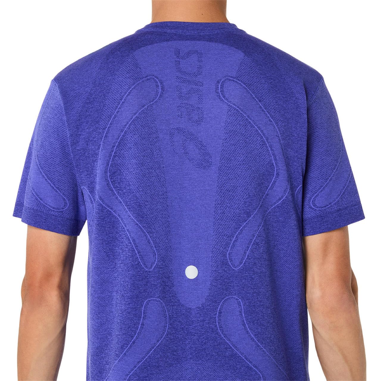 ASICS Road Seamless Laufshirt Herren blau - Cobalt Burst/Eggplant S