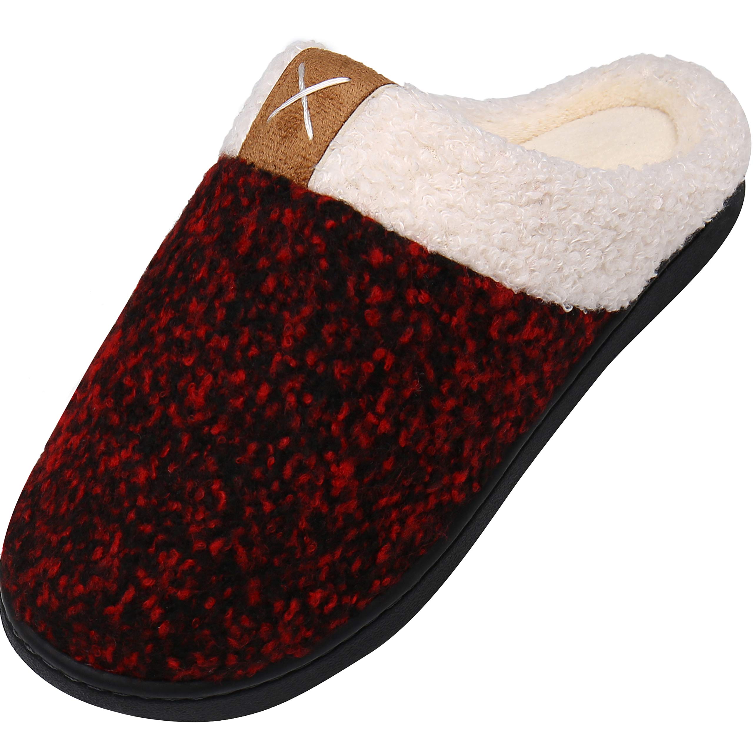 Mishansha Pantofole da uomo in memory foam da donna pantofole morbide e calde per la casa