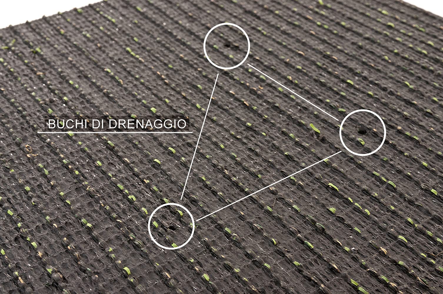 Pelouse synthétique haute 30 mm 2 x 5 m herbe artificielle coupable drainant terrasse jardin