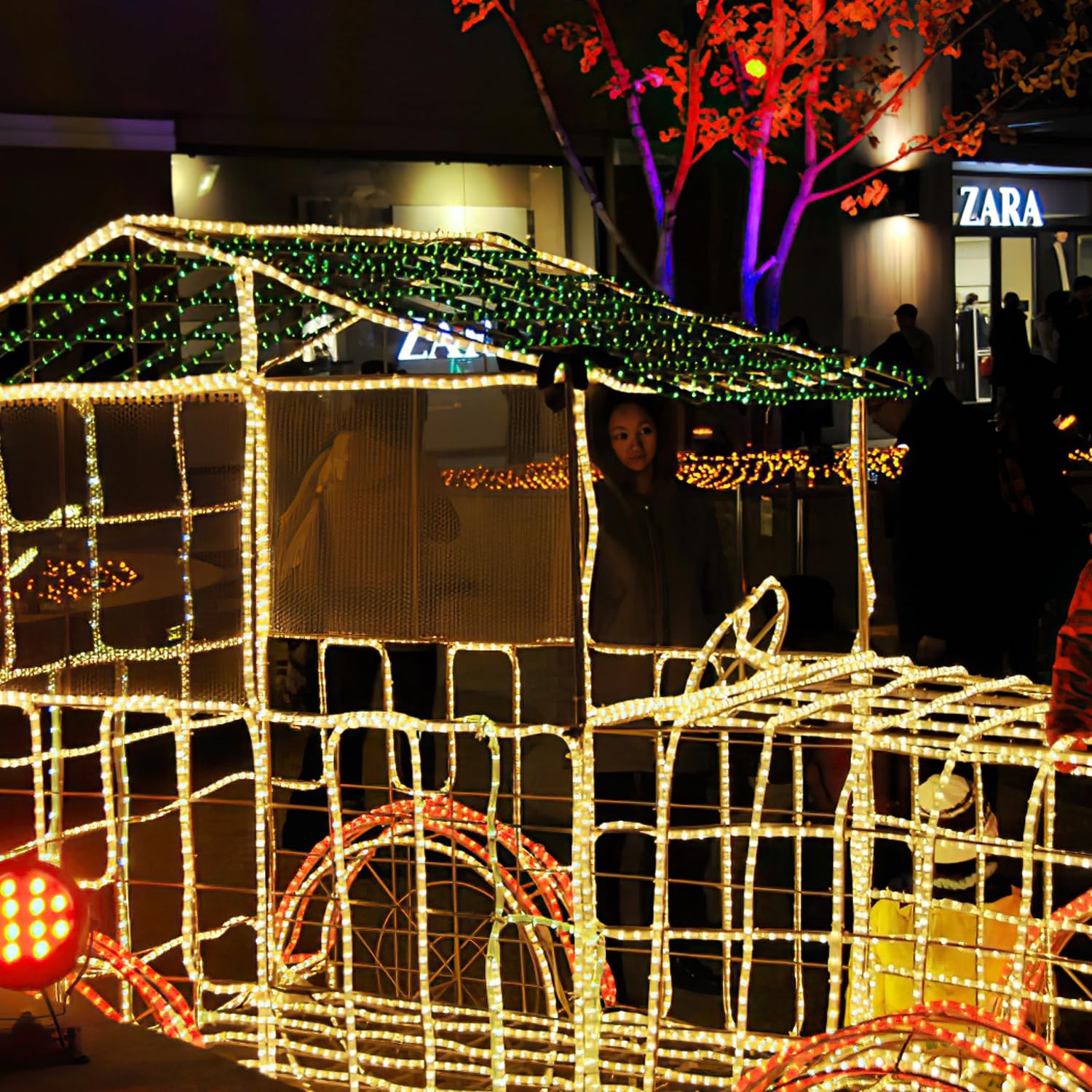 20m LED Lichtschlauch Warmweiß, Wasserdicht Lichterkette Strombetrieben, 480 LEDs Lichterschlauch, für Dekoration, Party, Garten, Hochzeit
