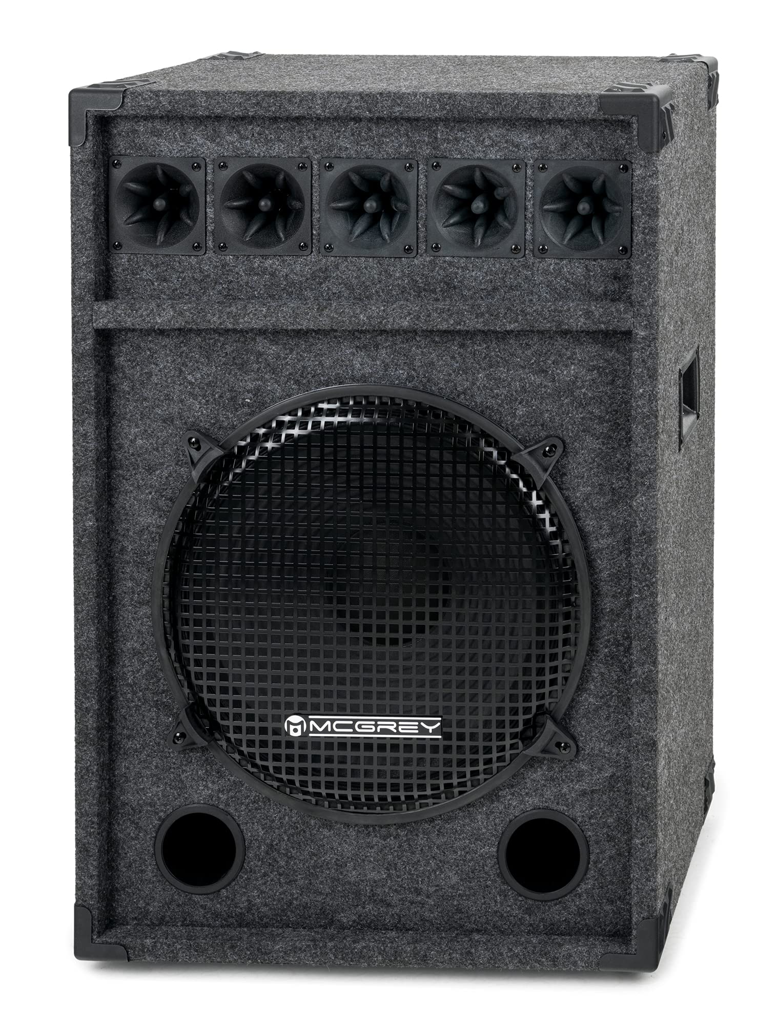 Pronomic DJ-Party Set II Komplettset 2X Festival 15 Box, 1x Mixer, Endstufe, Kabel