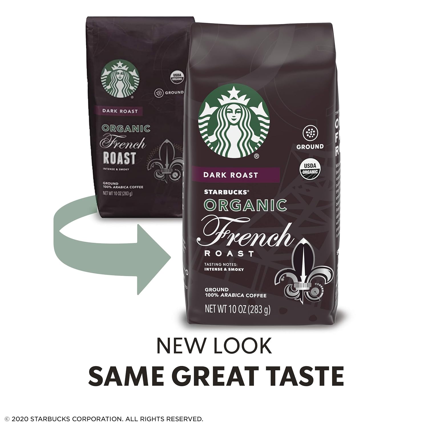 Starbucks Dark Roast Ground Coffee — Espresso Roast — 100% Arabica — 1 bag (18 oz.) : Everything Else