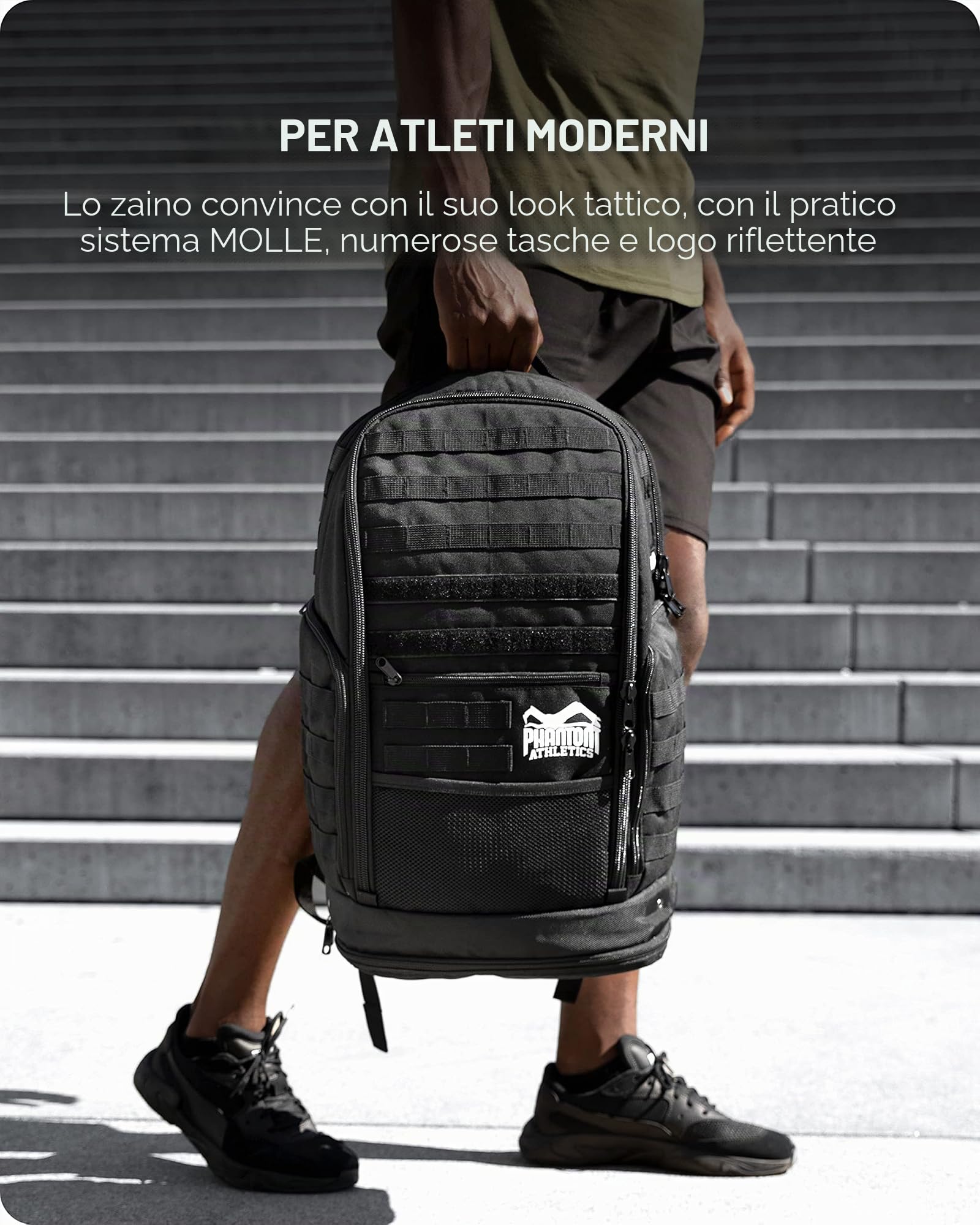 Phantom Athletics Zaino sportivo – Fitness Training – Zaino da uomo