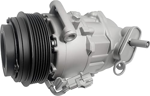 Miniatura 3 de Compresor de CA RYC y embrague de A/C AIG314 (se adapta a Jeep Cherokee 2.4L 2014-2020; compatible con Chrysler 200 2.4L 2015-2017. No es compatible