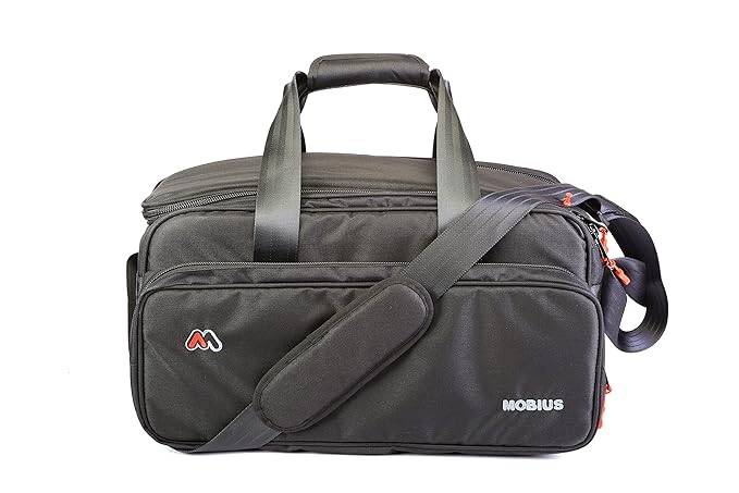 MOBIUS TRAILER VIDEO SLING BAG SHOULDER BAG VIDEO BAG Battery Charger Laptop 17 Inches.