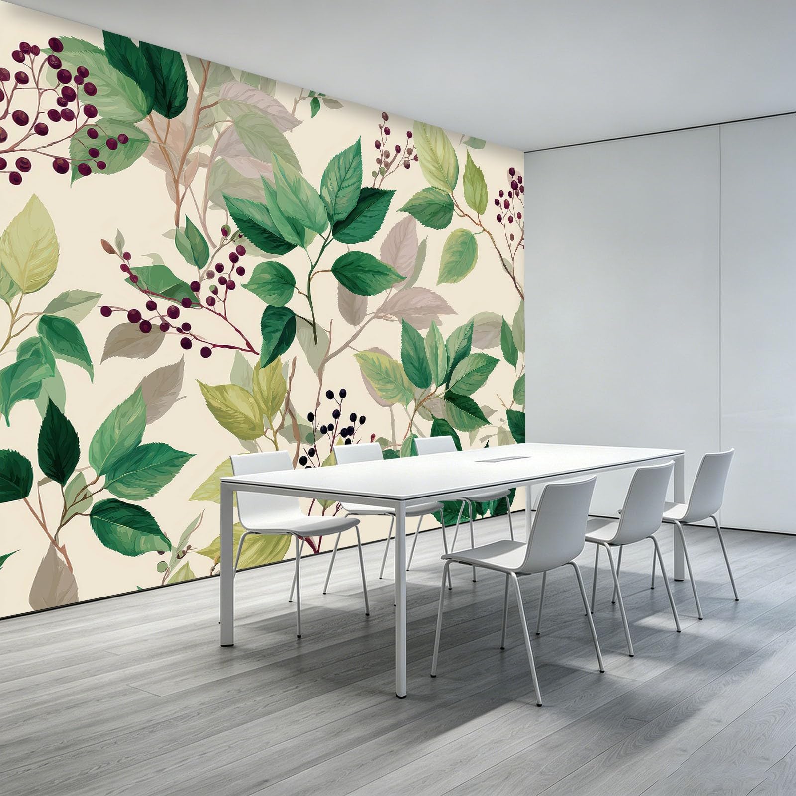 Tapeta z włókniny dla chłopców i dziewczynek, 200 x 140 cm, do pokoju dziecięcego, salonu, sypialni, tapeta ścienna, efekt 3D, zielona