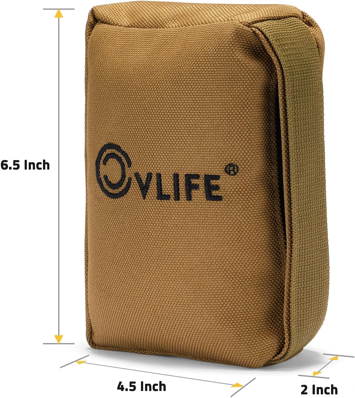 CVLIFE Shooting Rest Bag Pre-Filled Gun Holders Shooting Bags Rest for Long Range Outdoor Range and Hunting - Image 4
