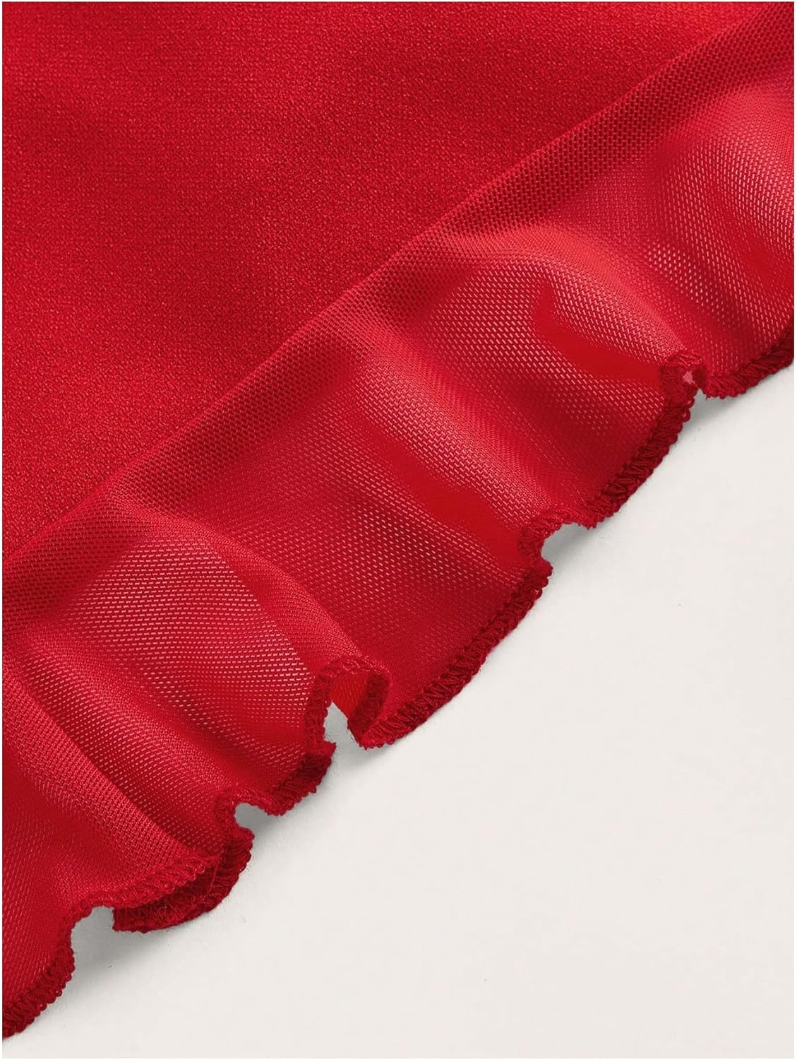 SOLY HUX Women's Halter Ruffle Cami Mini Dresses Bodycon Backless Club Party Dress - Image 3