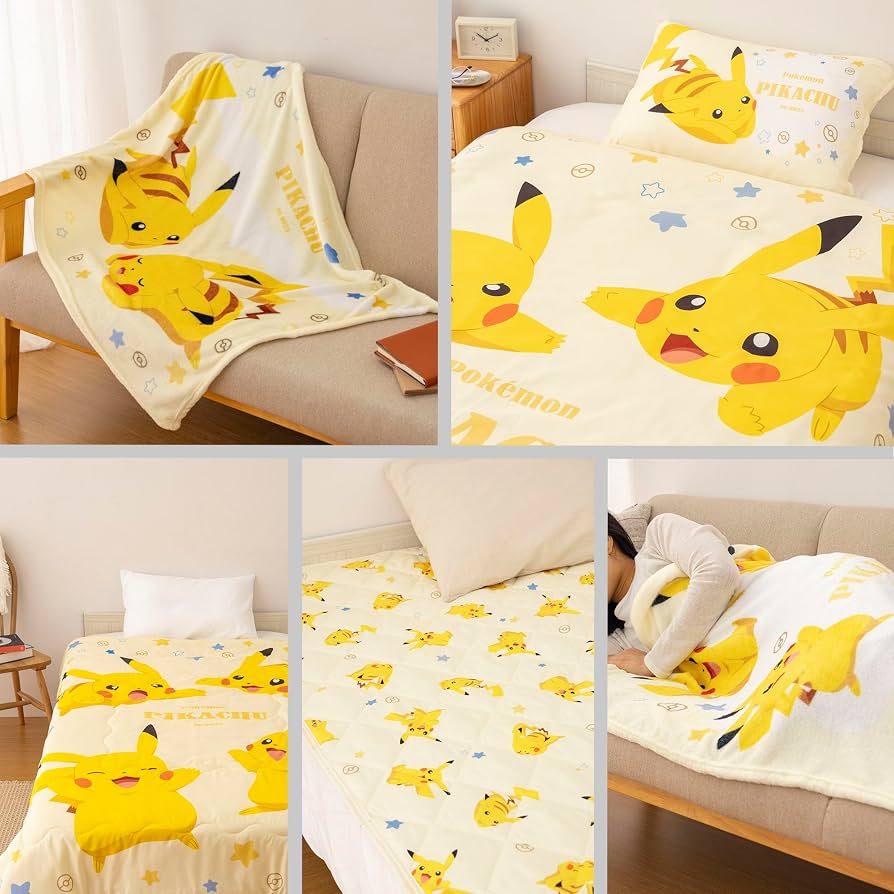 Amazon｜MORIPiLO ハーフケット ポケモン 【 ふんわりやさしい肌触り