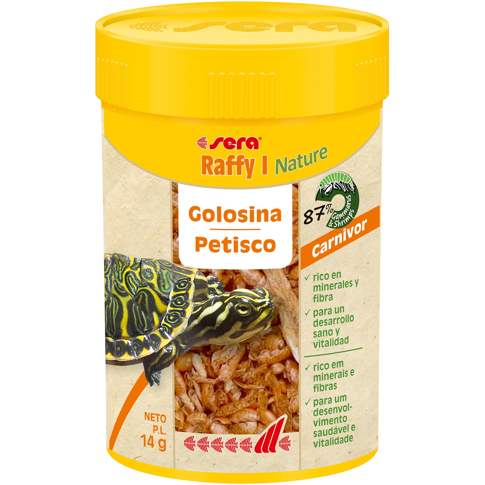 Sera - Alimento para Tortugas y Reptiles SERA Raffy I - 2252 - 100 ml.