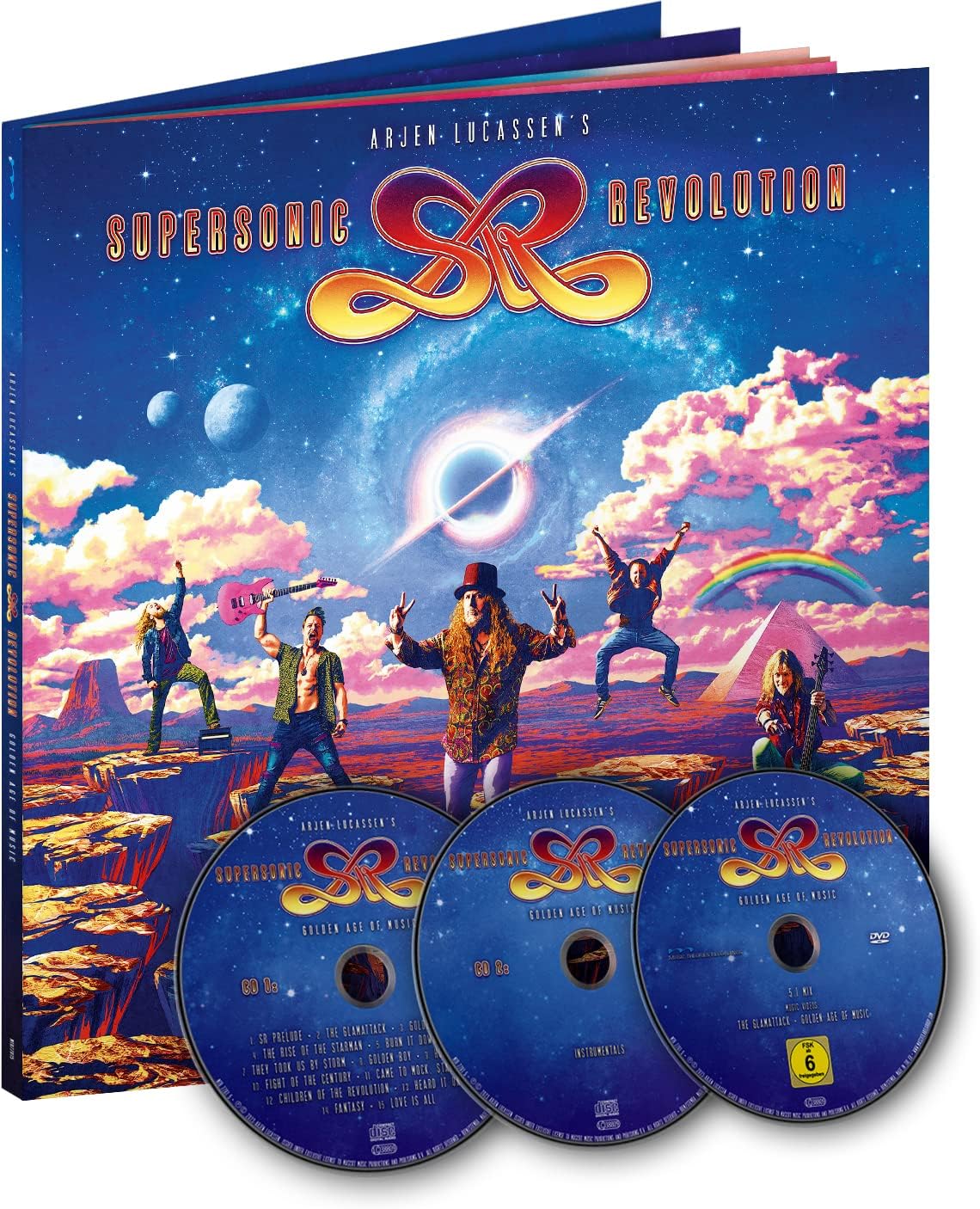 Arjen Lucassen's Supersonic Revolution Golden Age of Music Super Deluxe Edition