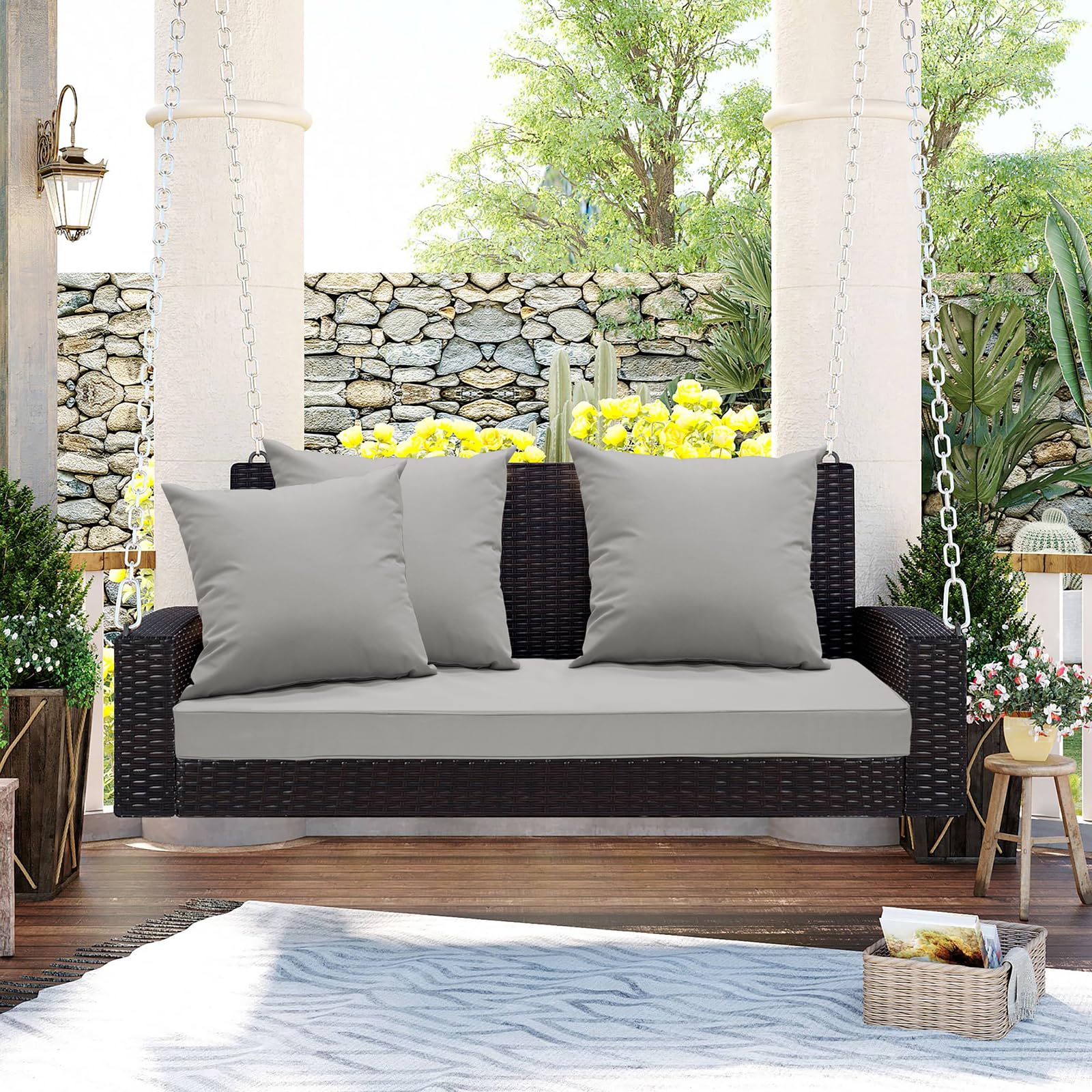 Patio Furniture Outdoor Cushions 42 Inch Bench Seat Cushion Metliv