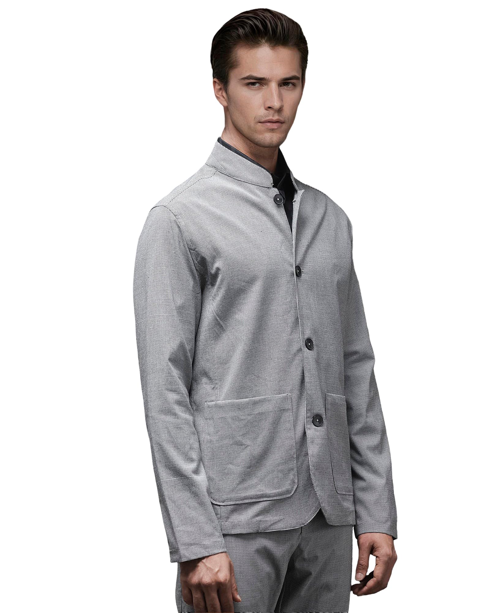 rare rabbit relaxed fit checked jacket-picture-40