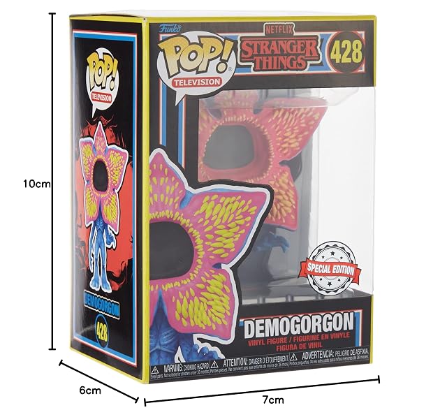 Foto 5 de 5 de Pop! Television Stranger Things 428 Demogorgon Blacklight