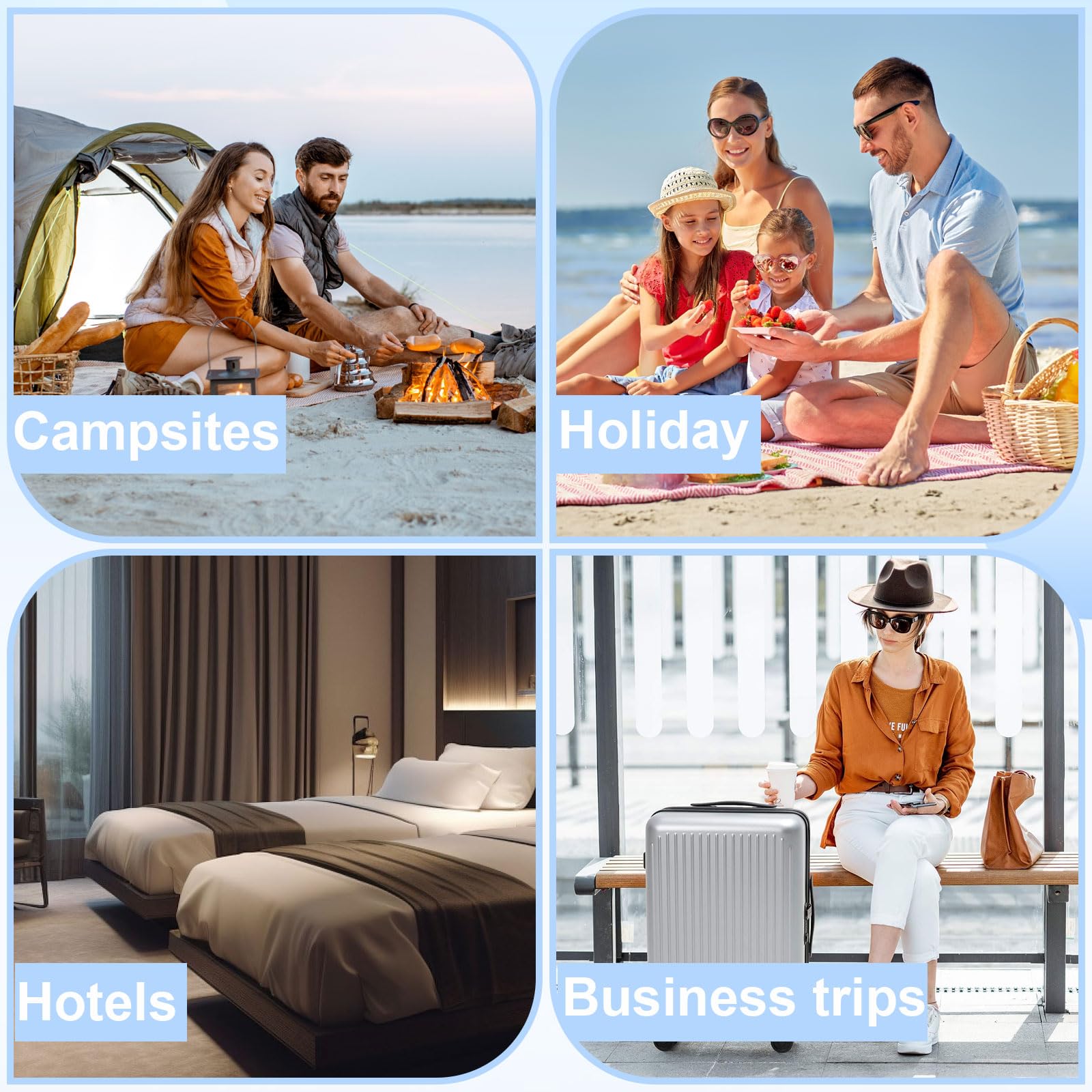 Toilettenartikel-Set, persönliche Hygiene-Sets für Obdachlose Pflege, Einweg-Toilettenartikel, Reisegröße, für Damen, Herren, für Hotel, Wohltätigkeitsorganisation, Camping, Reisen, 60 Stück