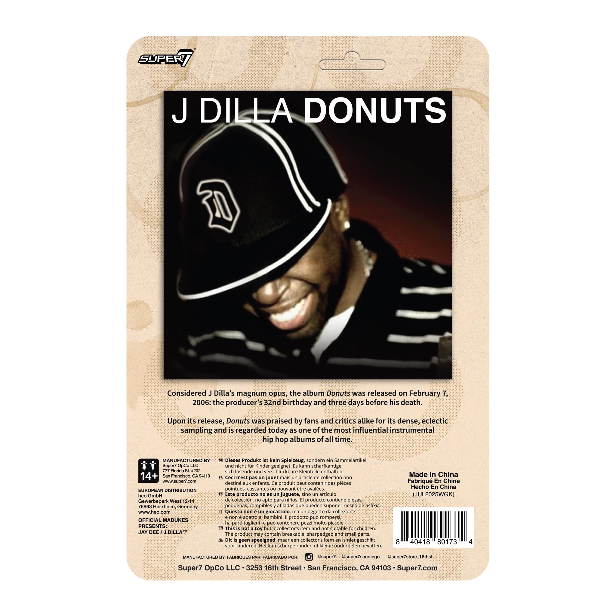 その他 J Dilla Figure \