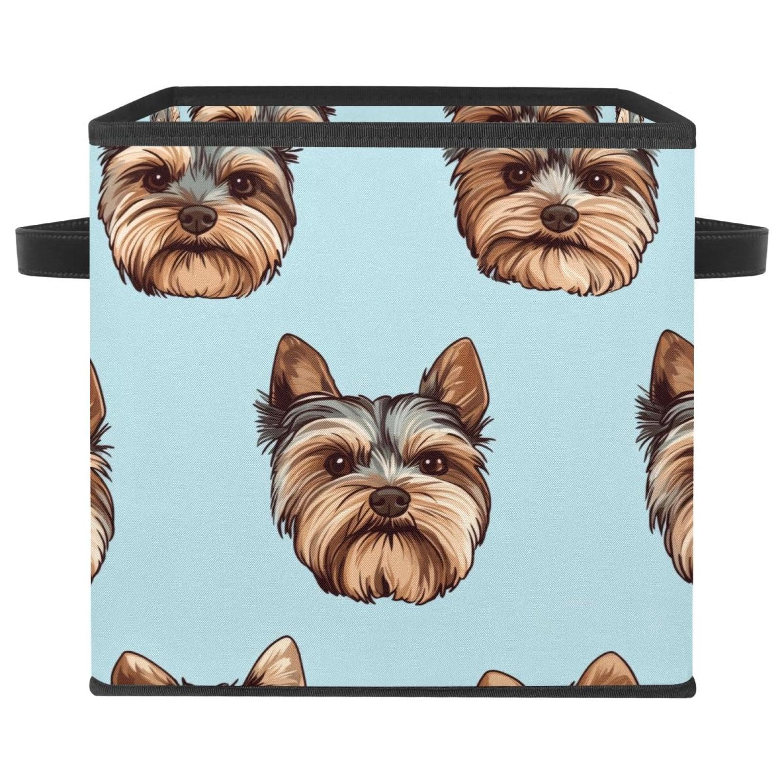 Boîte de rangement Yorkshire Terrier pour vêtements et jouets