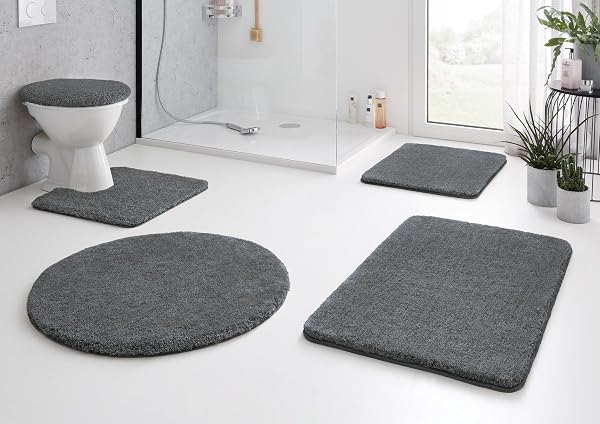 Kleine Wolke Relax Bath rug, Anthracite, 70 x 120 cm - 2