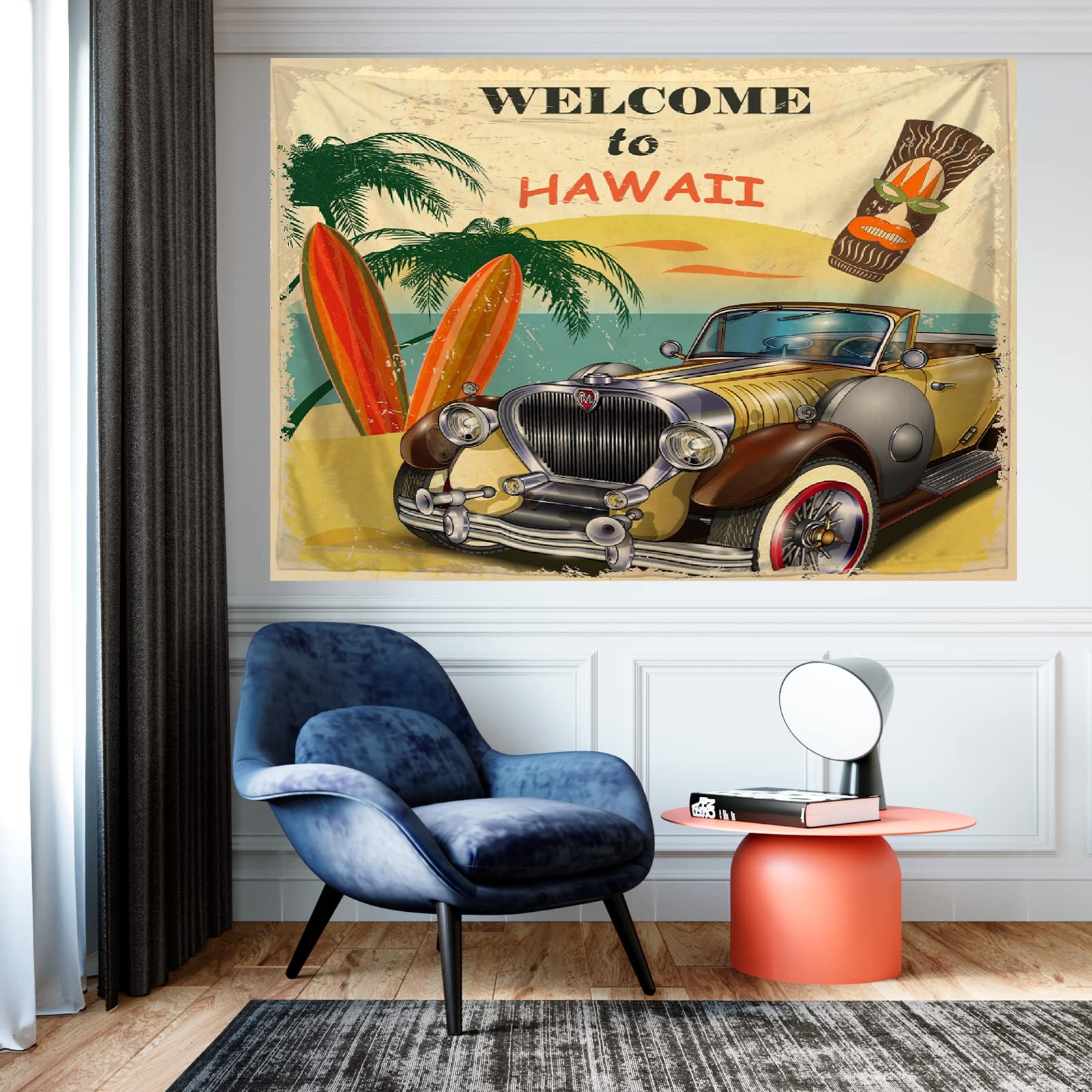**専用**A0 インテリア クラシックカー 2点 F090 ポスターのみ Amazon.co.jp: 東宝 タペストリー 車 クラシックカー サーフィン