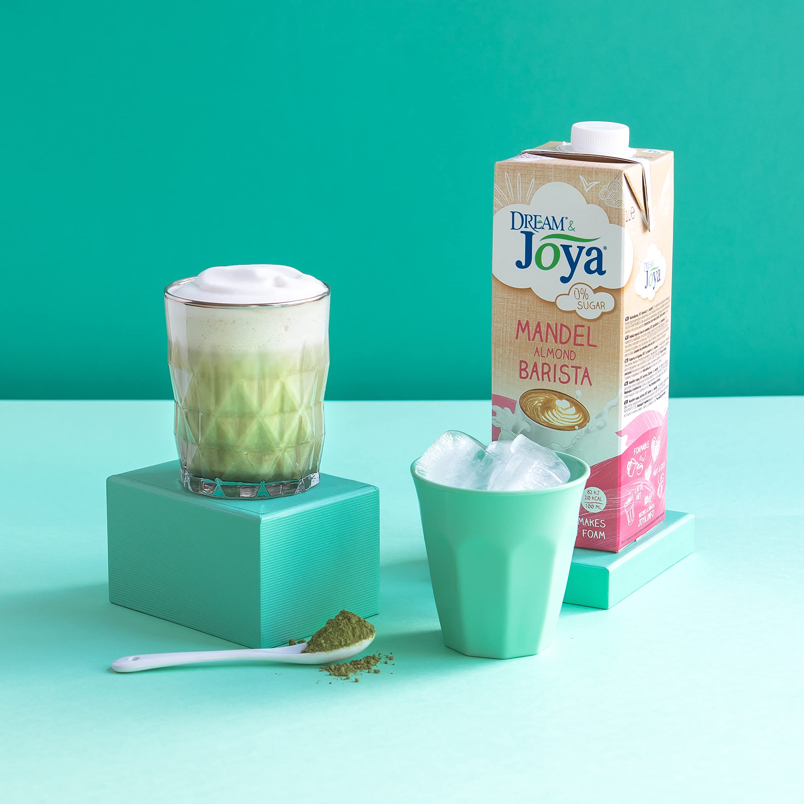 Joya Barista Almond, 10 x 1L - Pflanzliche Milchalternative, Barista-Style, vegan, milchfrei, laktosefrei, 0% Zucker, ohne Zuckerzusatz, milchfreie Alternative