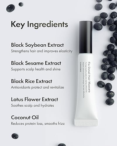 Miniatura 4 de CHAHONG Barra de acabado de cabello, gel de rímel portátil profesional para peluquería para domar los vuelos, no graso, fácil de lavar, domador de