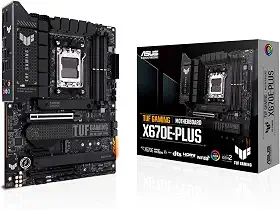 Placa Mãe Asus TUF GAMING X670E-PLUS (AM5/DDR5/4x M.2 /PCIe 5.0/USB3.2)