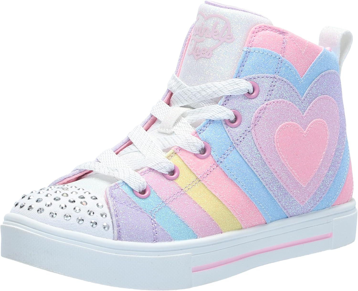 Skechers Girls' Twinkle Sparks - Ombre Flutte Design