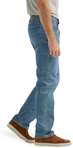 Miniatura 2 de Wrangler Authentics - Jeans clásicos de ajuste regular con 5 bolsillos Flex para hombre