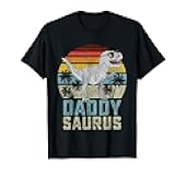 Daddysaurus T Rex Dinosaur Daddy Saurus Family Matching T-Shirt